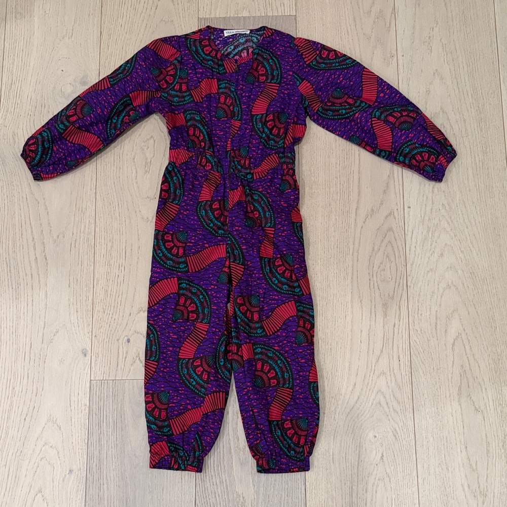 Ulla Johnson Girls zip up Romper NWOT